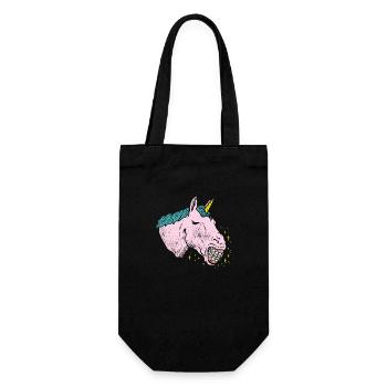 Bretelles de licorne dentaire - Sac à bouteille - noir - Devant