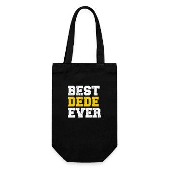 Best Dede Ever Türkiye Türkei Opa Opi Türkisch - Geschenkbeutel für Flaschen - Schwarz - Vorne