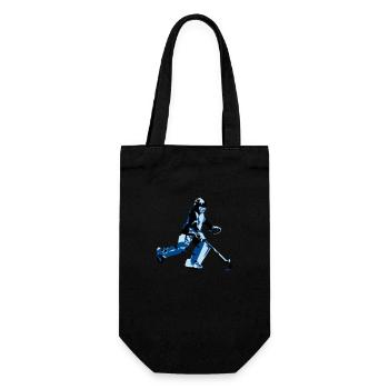 Hockey Goalie - Geschenkbeutel für Flaschen - Schwarz - Vorne