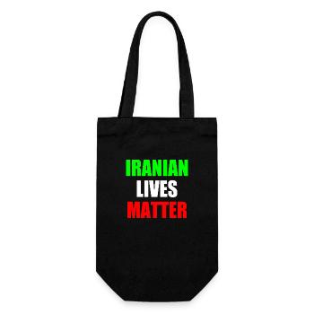 Iranian lives matter - Sac à bouteille - noir - Devant