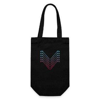 Floorball floorball "Floorball player" unihoc-time - Gift Bag for Bottles - black - Front