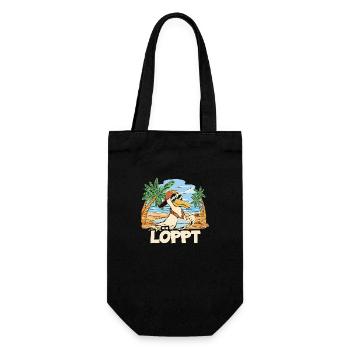 Loppt Bird - Geschenkbeutel für Flaschen - Schwarz - Vorne