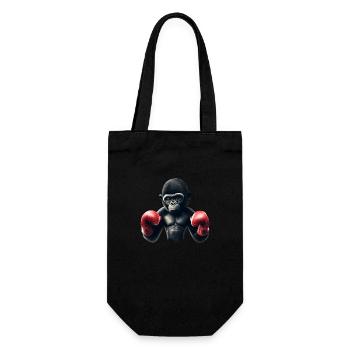 Boxer Gorille - Sac à bouteille - noir - Devant