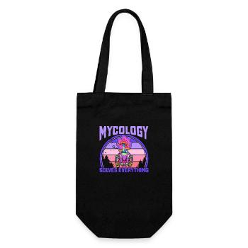 Biologie Biologe Ameise Mykologie Zombie Uni - Geschenkbeutel für Flaschen - Schwarz - Vorne