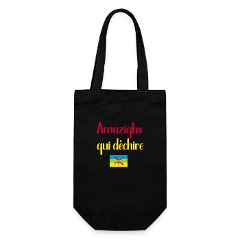 Amazighs qui déchire - Sac à bouteille - noir - Devant