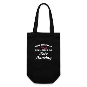 Dancing Dance Music - Geschenkbeutel für Flaschen - Schwarz - Vorne