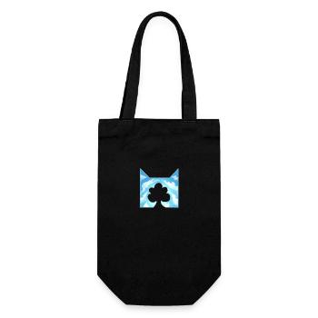 Skyclan, Cloud Clan, Firestar, Firestar, Warrior Cat - Gift Bag for Bottles - black - Front