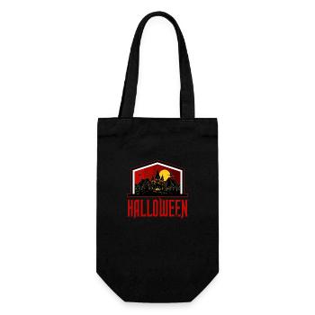 Halloween - Geschenkbeutel für Flaschen - Schwarz - Vorne