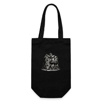 Desolate Urbex House - A Story of Decadence u - Gift Bag for Bottles - black - Front