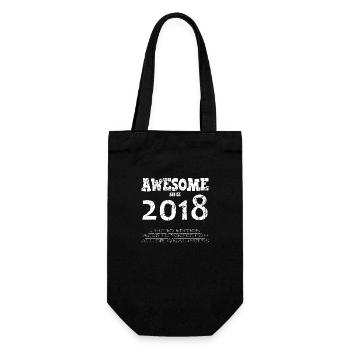 2018 - Legendary 6th Anniversary - Gift Bag for Bottles - black - Front