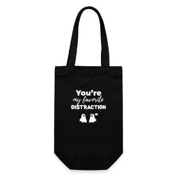 T-shirts avec des phrases amusantes - Fantasmitas 07 - Sac à bouteille - noir - Devant