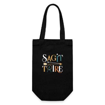 Sagittaire - Sac à bouteille - noir - Devant
