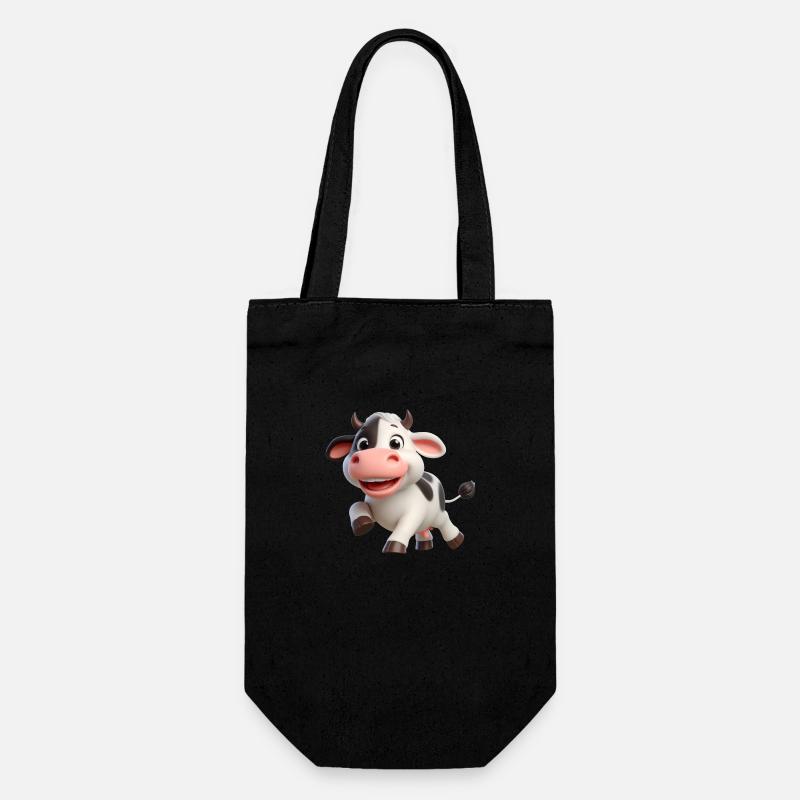 Vache 2 - Sac à bouteille - noir