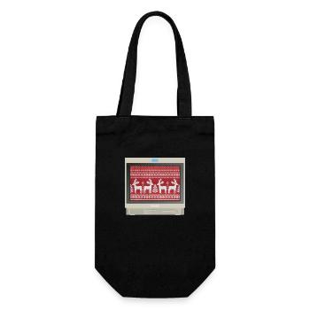 PVM-Liebhaber - XMAS - Geschenkbeutel für Flaschen - Schwarz - Vorne