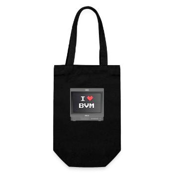 PVM Lover - I love my BVM - Gift Bag for Bottles - black - Front