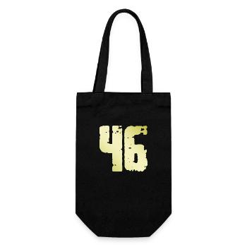 46 Nombre Vintage - Sac à bouteille - noir - Devant
