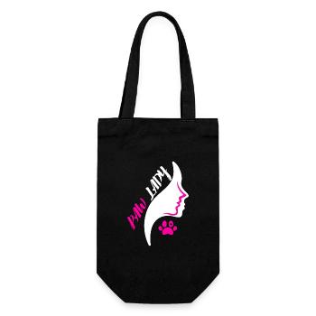 Dame patte - Sac à bouteille - noir - Devant