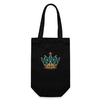 Krone Royal Crown - Gift Bag for Bottles - black - Front