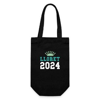 Lloret De Mar 2024 Crown - Gift Bag for Bottles - black - Front