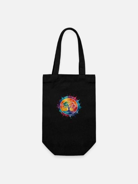Faites l’amour, pas la guerre - Sac à bouteille - noir