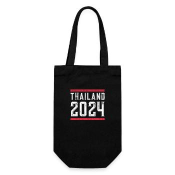 Jours fériés Thaïlande 2024 - Sac à bouteille - noir - Devant