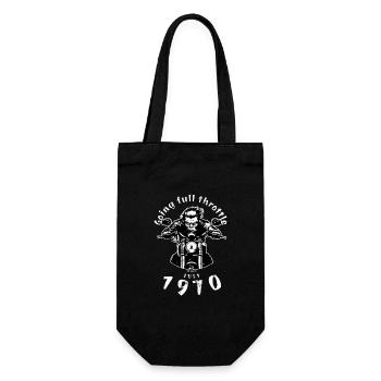 55. Anniversaire Plein régime depuis 07/1970 - Sac à bouteille - noir - Devant