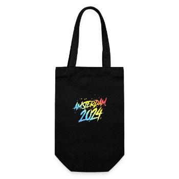 L’équipe colorée des fêtes d’Amsterdam 2024 - Sac à bouteille - noir - Devant