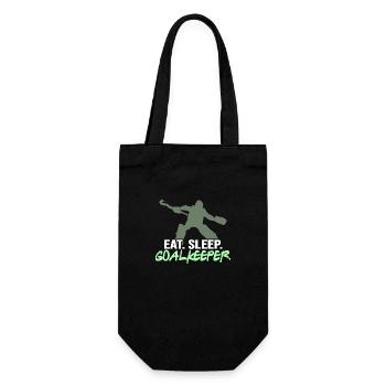 Field Hockey Hockey Goalkeeper Hockey Goalkeeper - Gift Bag for Bottles - black - Front
