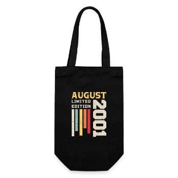 Août 2001 - Cadeau anniversaire Août 2001 Août - Sac à bouteille - noir - Devant