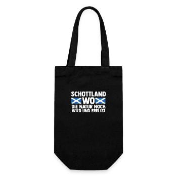 Scots Scottish Scotland - Gift Bag for Bottles - black - Front