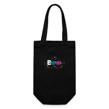 Pumpkin Halloween Costume Halloween - Gift Bag for Bottles - black - Front