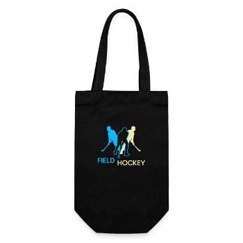 Field Hockey Hockey Team Hockey Field Hockey - Gift Bag for Bottles - black - Front