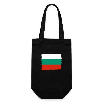 Drapeau Bulgarie Drapeau bulgare Sables d'Or - Sac à bouteille - noir - Devant