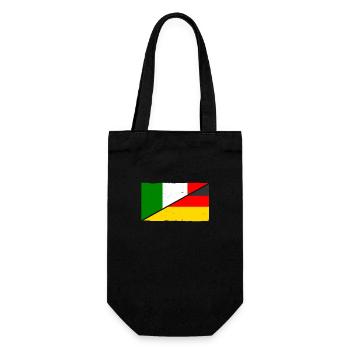 Italia Italian Germany Italy - Gift Bag for Bottles - black - Front