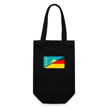 Kazakhstan Germany Kazakhstan - Gift Bag for Bottles - black - Front