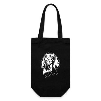 Teckel Portrait Chien Portrait Chiens Wilsigns - Sac à bouteille - noir - Devant