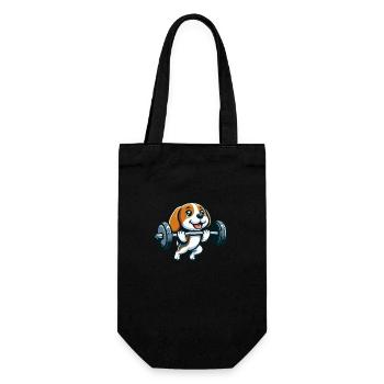 Force d’entraînement d’haltérophilie Beagle - Sac à bouteille - noir - Devant