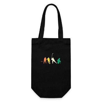 Hockey Players Evolution Hockey - Gift Bag for Bottles - black - Front