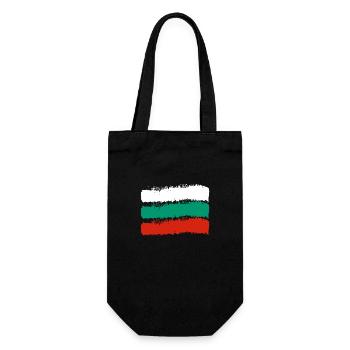 Bulgaria Flag Bulgarian Flag Golden Sands - Gift Bag for Bottles - black - Front