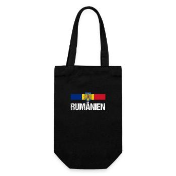 Romanians Romania - Gift Bag for Bottles - black - Front