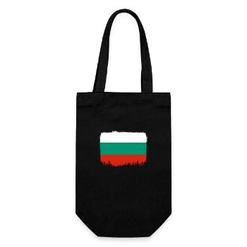 Bulgarien Flagge Bulgarische Fahne Goldstrand - Geschenkbeutel für Flaschen - Schwarz - Vorne