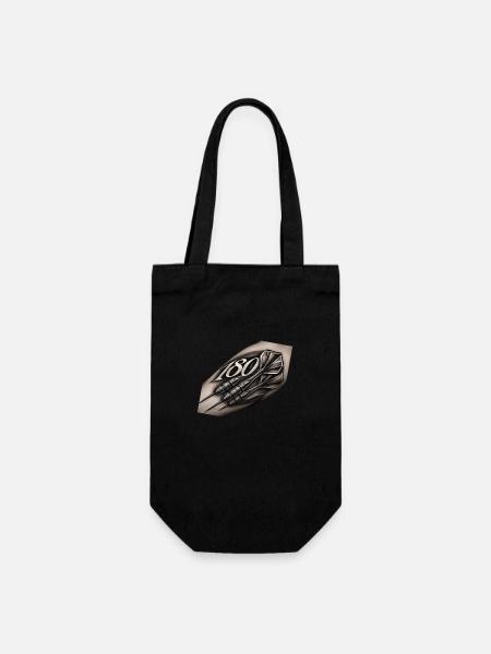 Dart 180 Tattoo - Gift Bag for Bottles - black