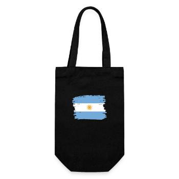 Drapeau de l’Argentine Amérique du Sud Drapeau argentin - Sac à bouteille - noir - Devant