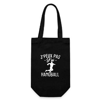 Je peux pas j'ai Handball - Sac à bouteille - noir - Devant