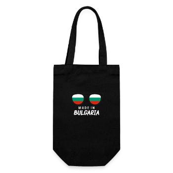Drapeau de la Bulgarie Drapeau bulgare Sables d’or - Sac à bouteille - noir - Devant