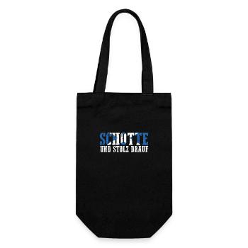 Scots Scottish Scotland - Gift Bag for Bottles - black - Front