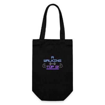 A Walking Top G! - Gift Bag for Bottles - black - Front