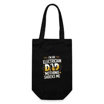 Électricien Électronicien Technicien Artisan Métier Disant - Sac à bouteille - noir - Devant