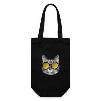 Sonnenbrille für Katzen - Geschenkbeutel für Flaschen - Schwarz - Vorne