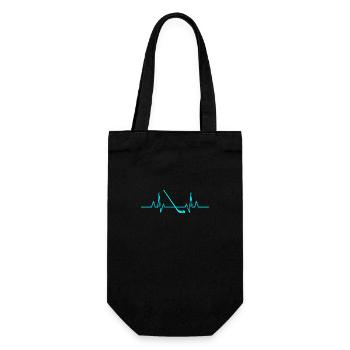 Hockey Players Hockey - Gift Bag for Bottles - black - Front